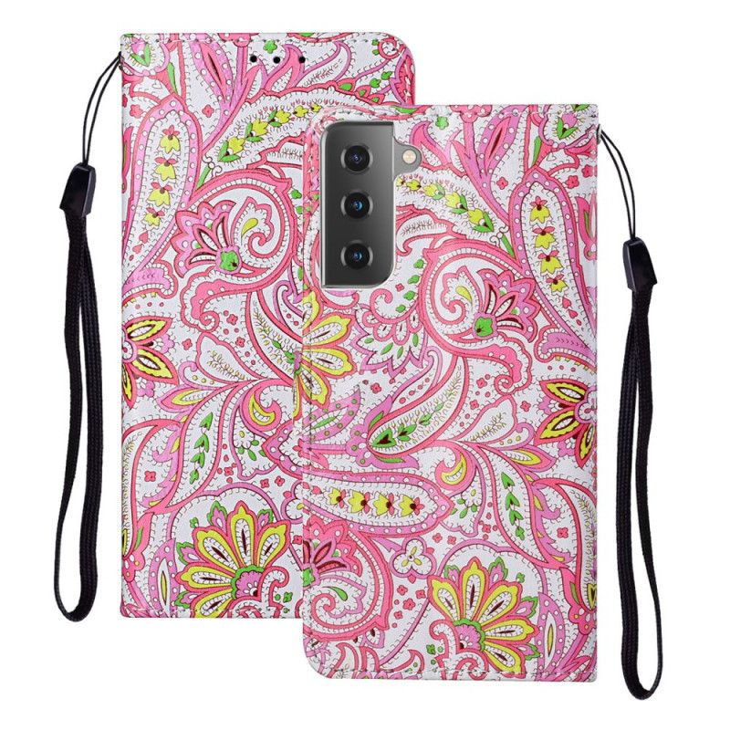 Housse Samsung Galaxy S21 5g Motifs Floraux