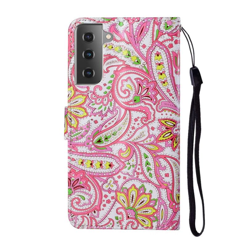 Housse Samsung Galaxy S21 5g Motifs Floraux