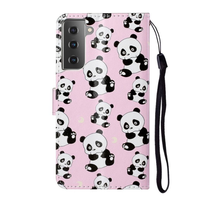 Housse Samsung Galaxy S21 5g Que Des Pandas