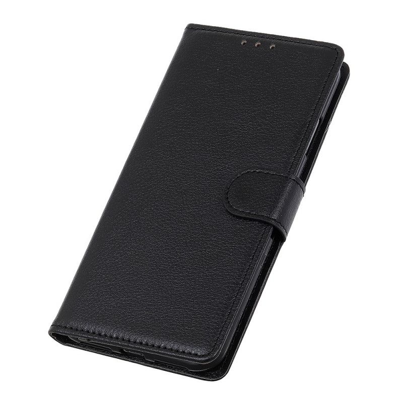 Housse Samsung Galaxy S21 5g Simili Cuir Litchi Traditionnel