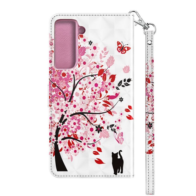 Housse Samsung Galaxy S21 Plus 5g Arbre Rose