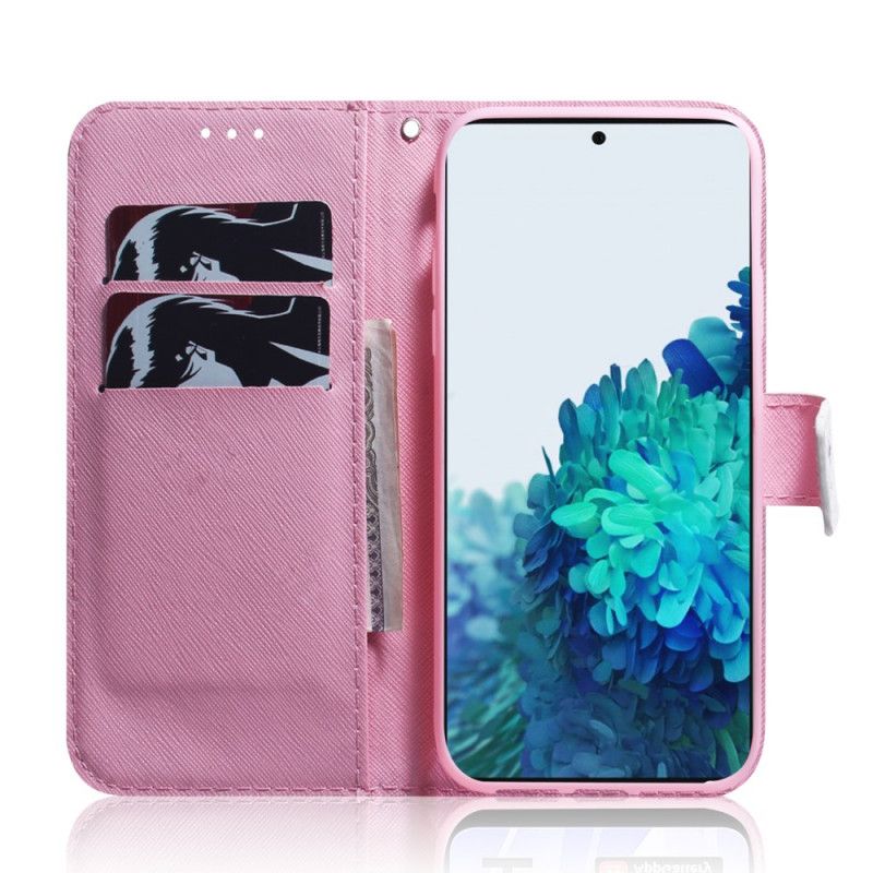 Housse Samsung Galaxy S21 Plus 5g Fleur Vieux Rose