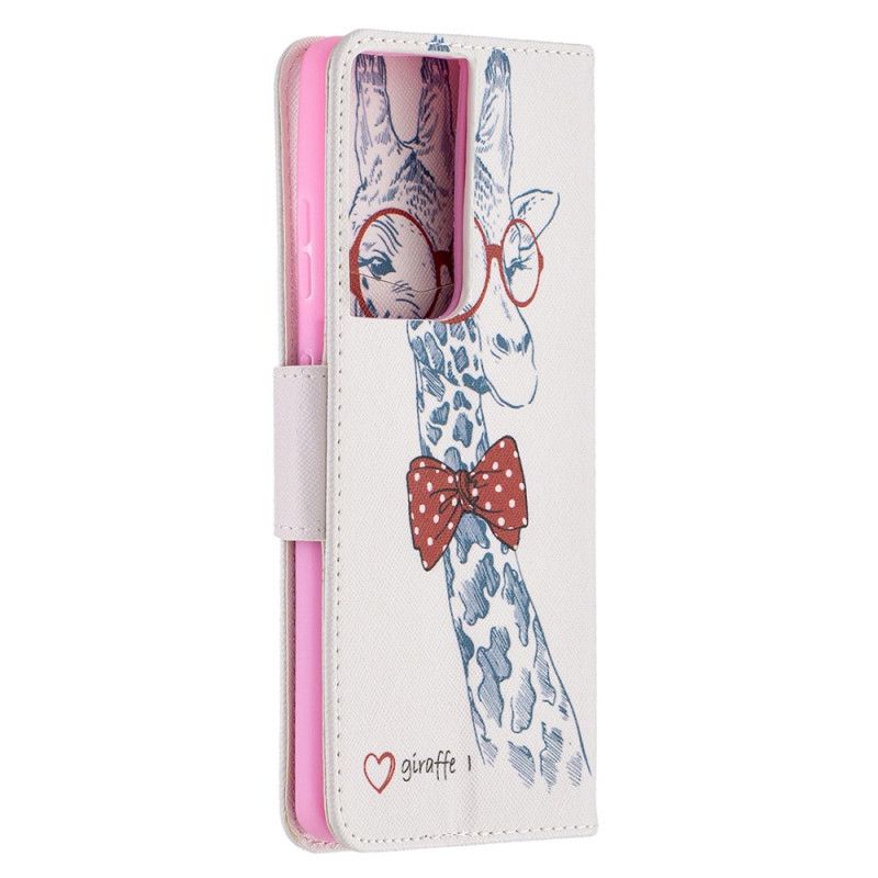 Housse Samsung Galaxy S21 Ultra 5g Girafe Intello