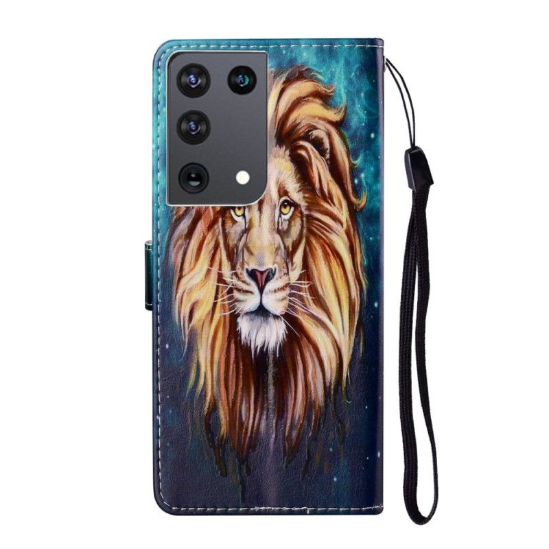 Housse Samsung Galaxy S21 Ultra 5g King Lion