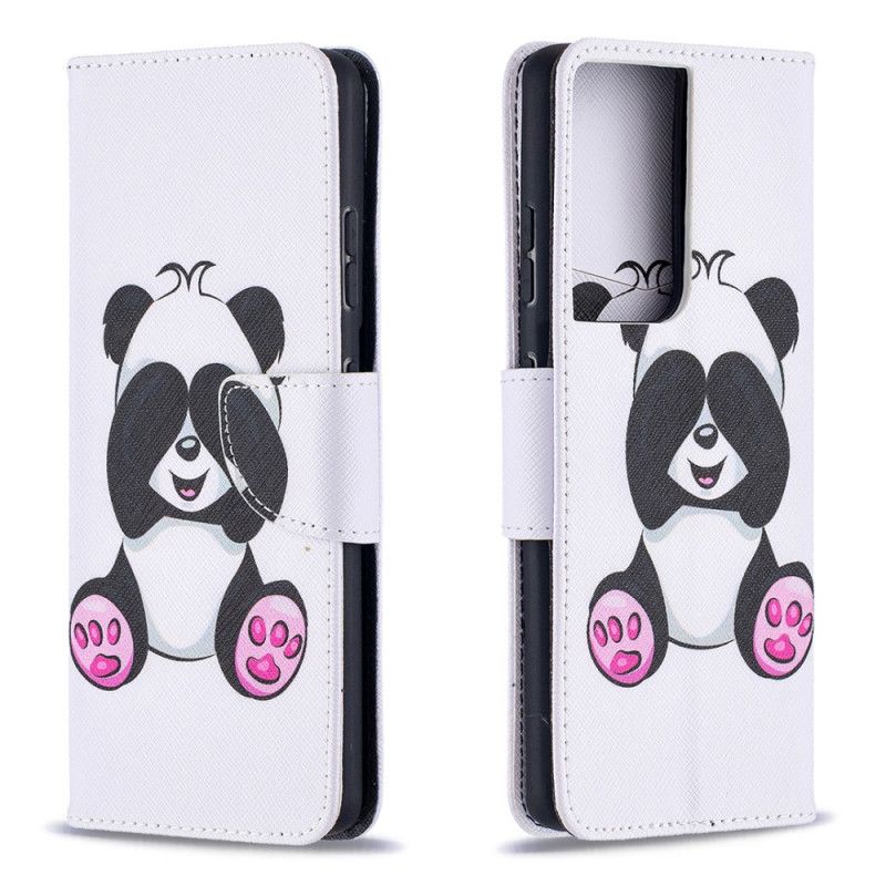 Housse Samsung Galaxy S21 Ultra 5g Panda Fun