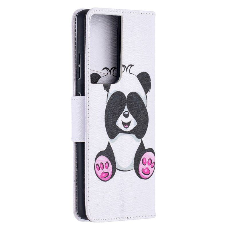 Housse Samsung Galaxy S21 Ultra 5g Panda Fun