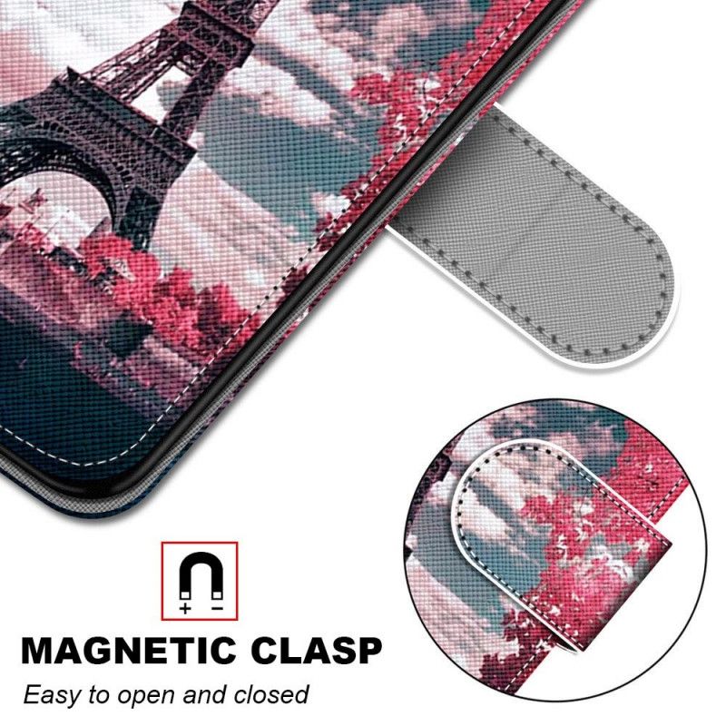 Housse Samsung Galaxy S21 Ultra 5g Paris En Fleurs