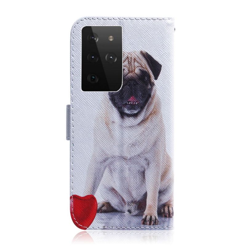 Housse Samsung Galaxy S21 Ultra 5g Pug Dog