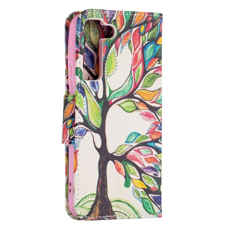 Housse Samsung Galaxy S22 5G Arbre Coloré