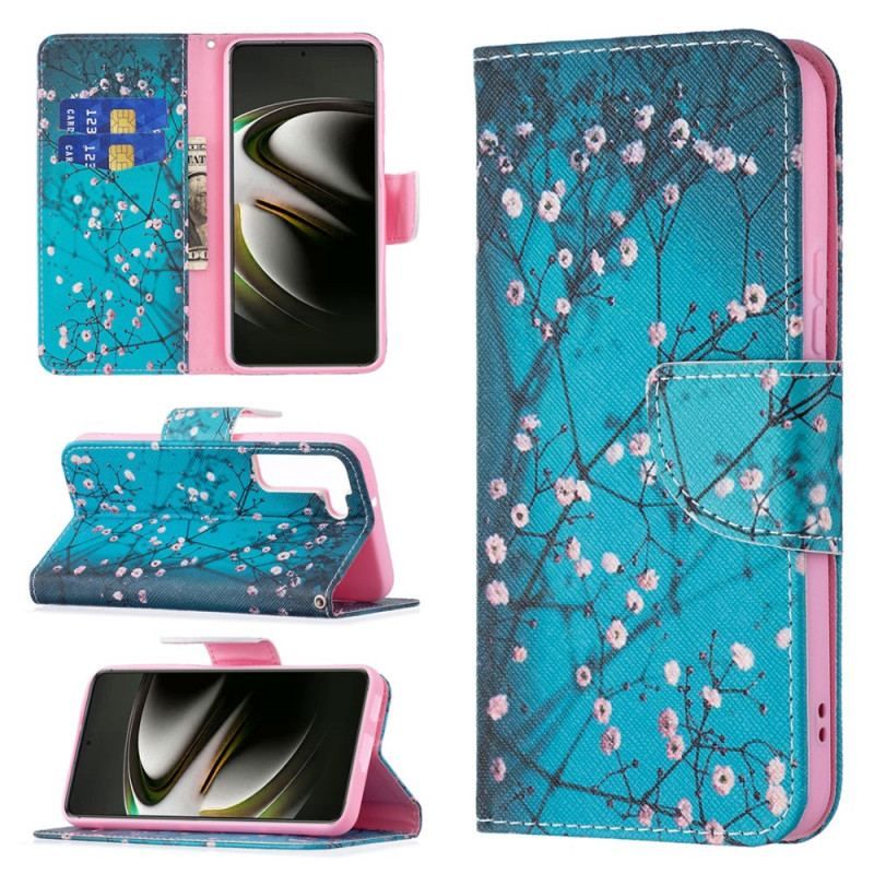 Housse Samsung Galaxy S22 5G Arbre en Fleurs