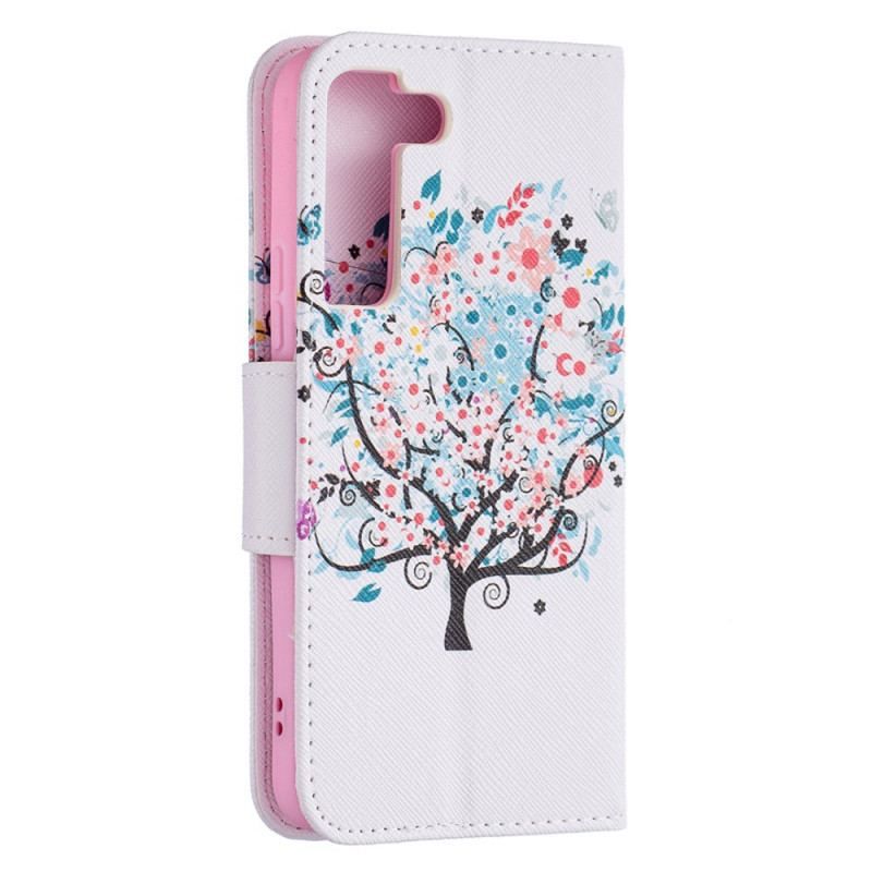 Housse Samsung Galaxy S22 5G Flowered Tree