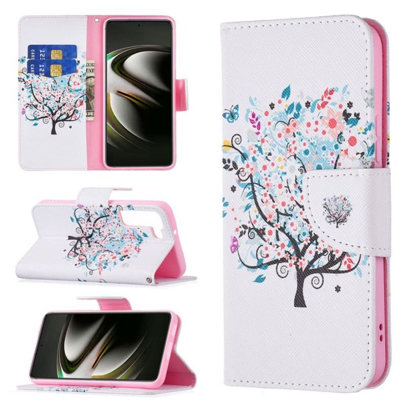 Housse Samsung Galaxy S22 5G Flowered Tree