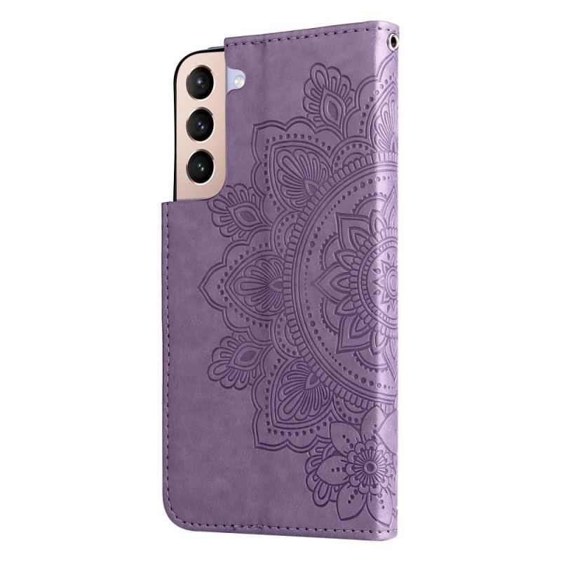 Housse Samsung Galaxy S22 5G Mandala de Fleurs