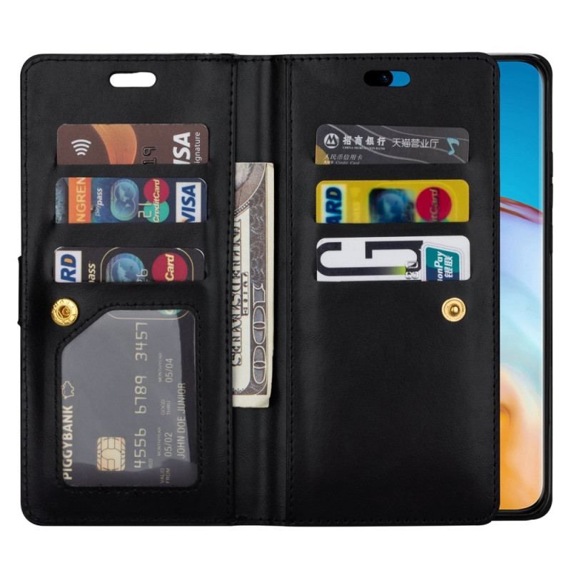 Housse Samsung Galaxy S22 5G Porte-monnaie et Lanière