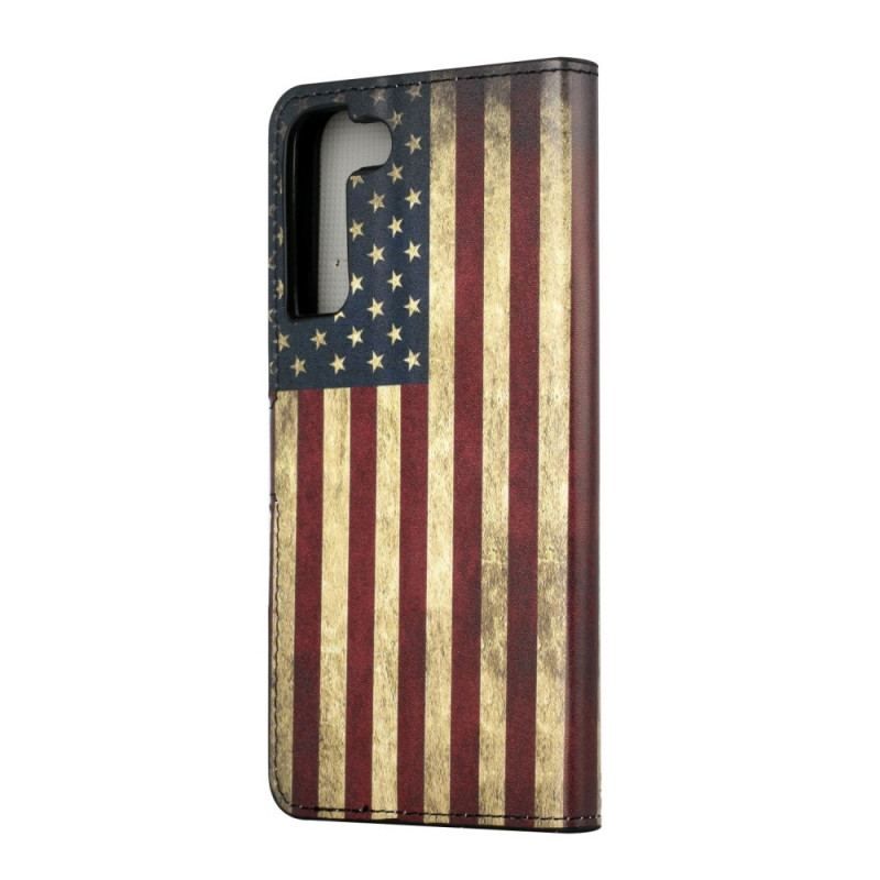 Housse Samsung Galaxy S22 Plus 5G Drapeau Américain