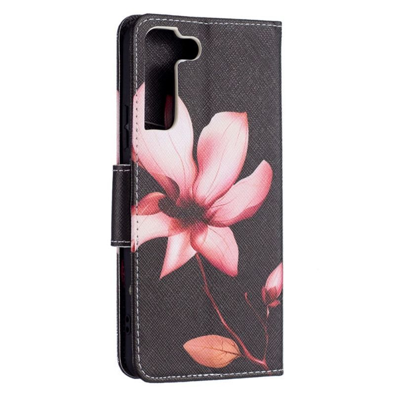 Housse Samsung Galaxy S22 Plus 5G Fleur Rose