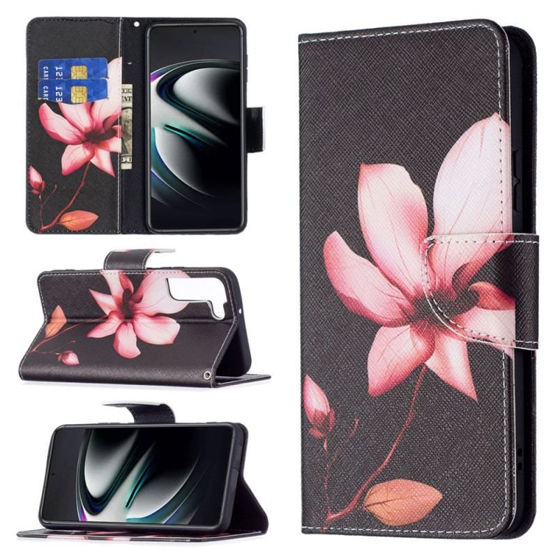 Housse Samsung Galaxy S22 Plus 5G Fleur Rose