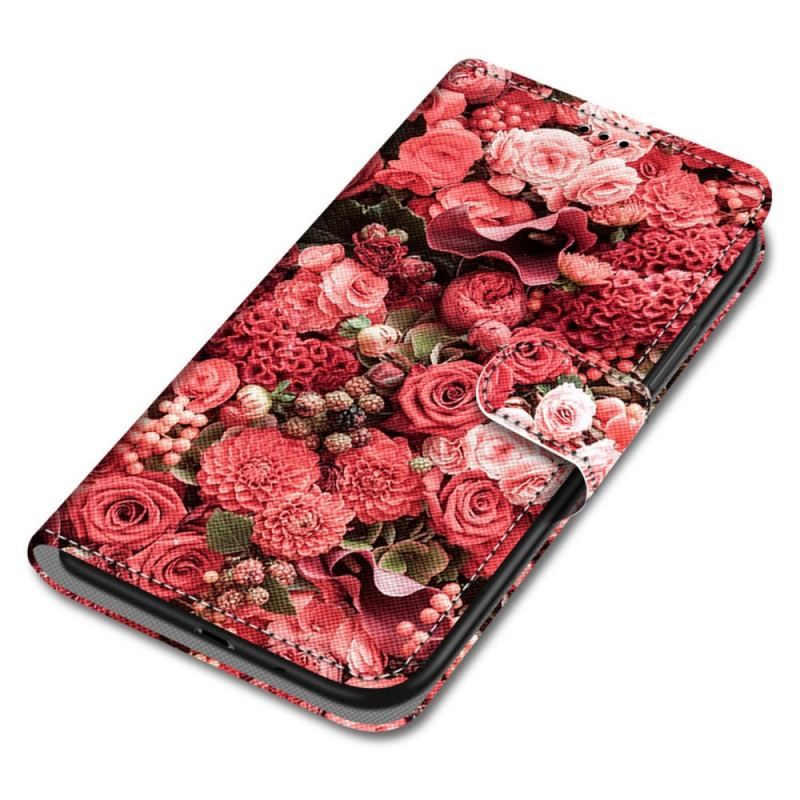 Housse Samsung Galaxy S22 Plus 5G Romance Florale