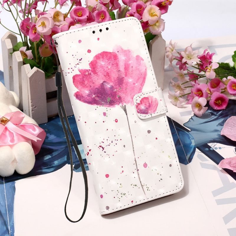 Housse Samsung Galaxy S22 Ultra 5G Coquelicot Aquarelle