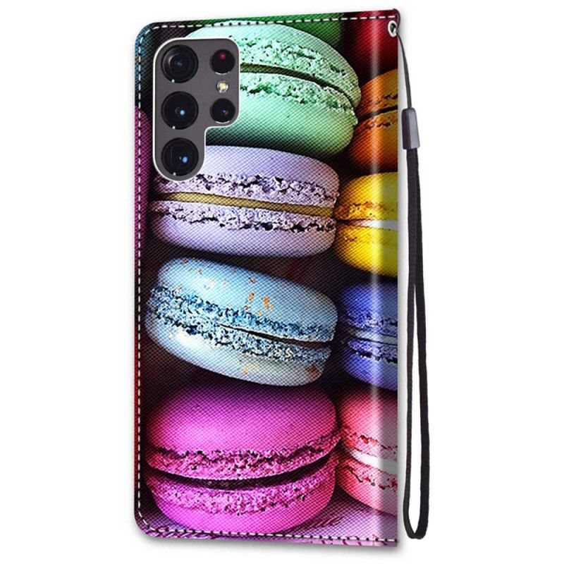 Housse Samsung Galaxy S22 Ultra 5G Macarons