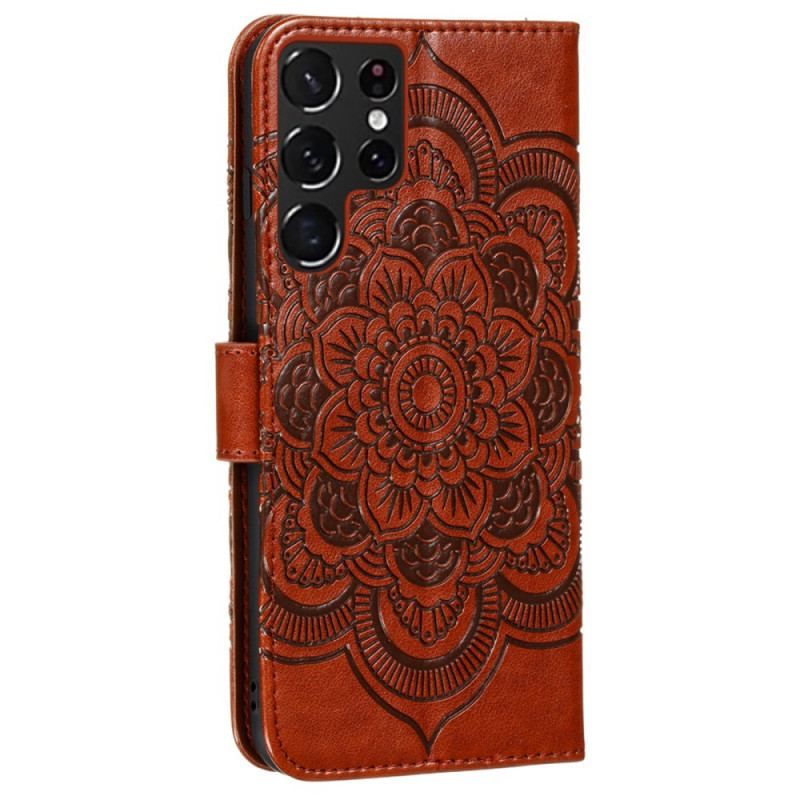 Housse Samsung Galaxy S22 Ultra 5G Mandala Entier