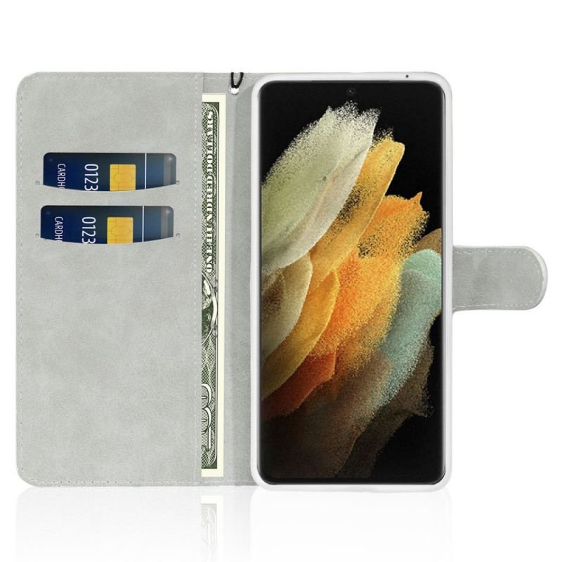 Housse Samsung Galaxy S22 Ultra 5G Paillettes S Design