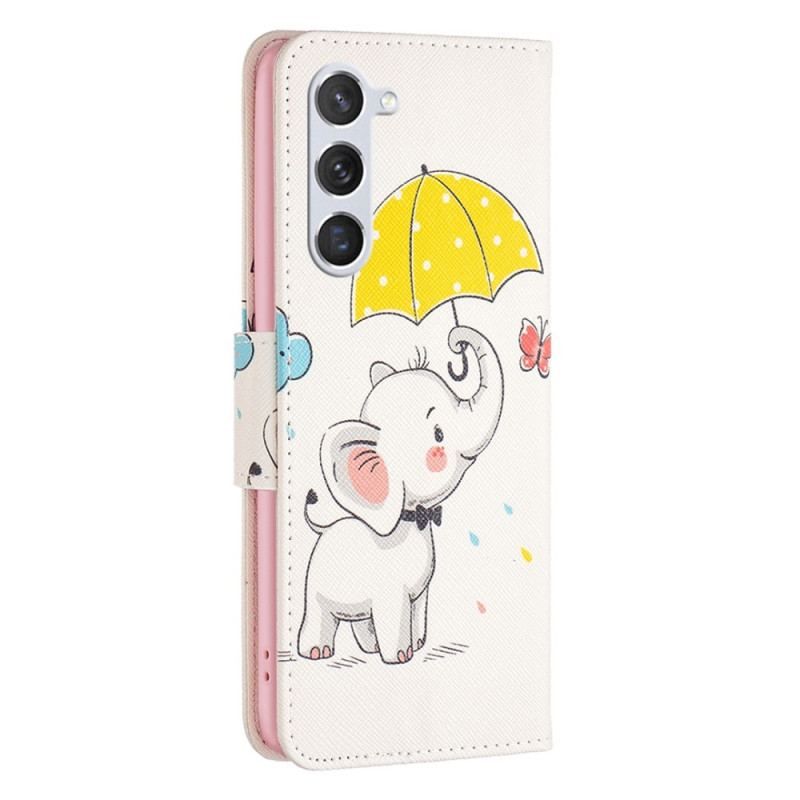 Housse Samsung Galaxy S23 5G Bébé Éléphant