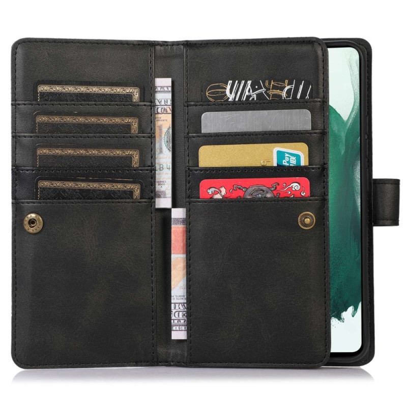 Housse Samsung Galaxy S23 5G Multi-Cartes et  Pochette Frontale