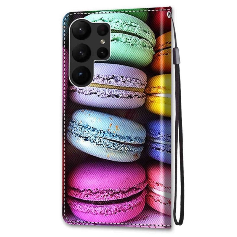 Housse Samsung Galaxy S23 Ulra 5G Macarons