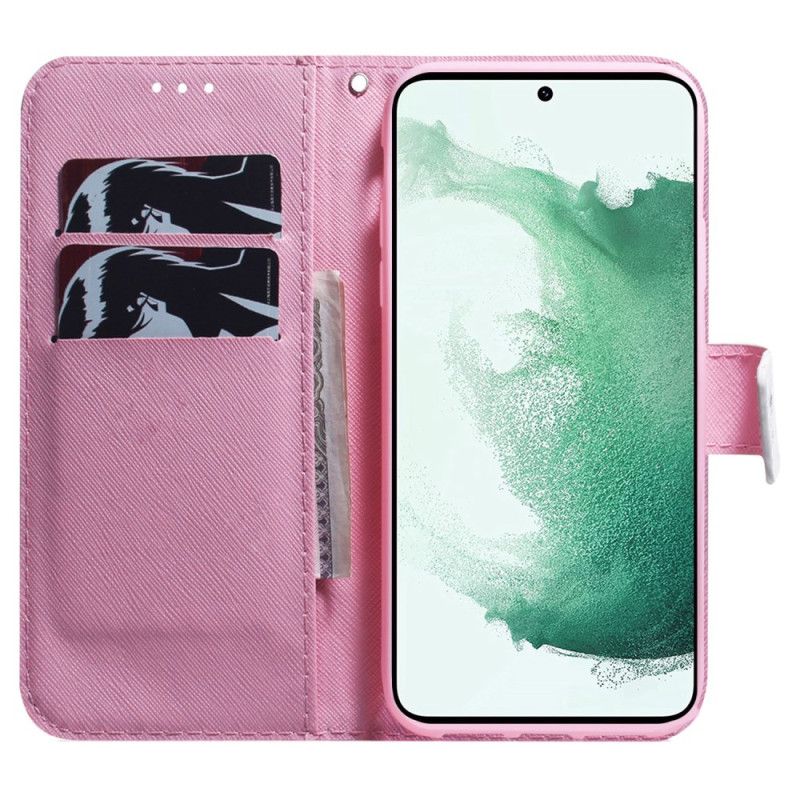 Housse Samsung Galaxy S24 5G Fleur Rose