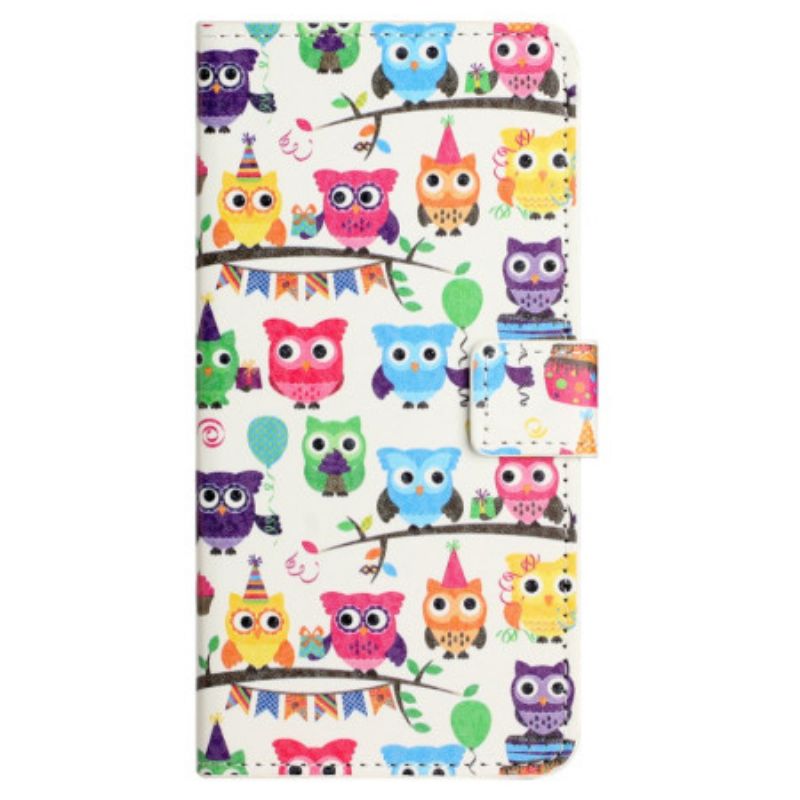 Housse Samsung Galaxy S24 FE Gang de Hiboux