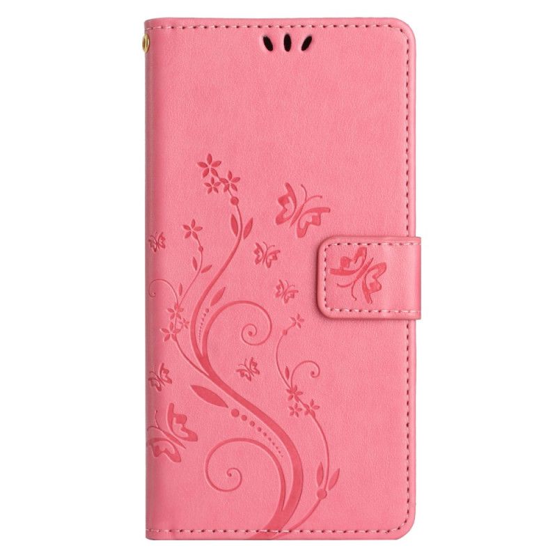 Housse Samsung Galaxy S24 FE Motif de Papillons et Fleurs