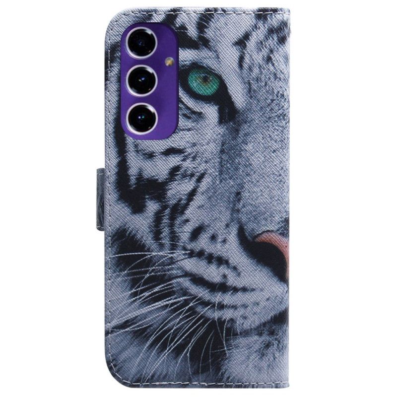 Housse Samsung Galaxy S24 FE Tigre Blanc