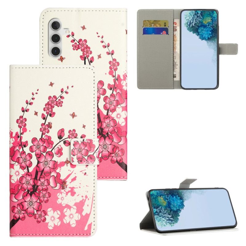 Housse Samsung Galaxy S24 FE Tropical Flowers