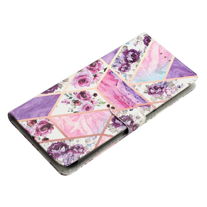 Housse Samsung Galaxy S24 Plus 5G Fleurs Violettes