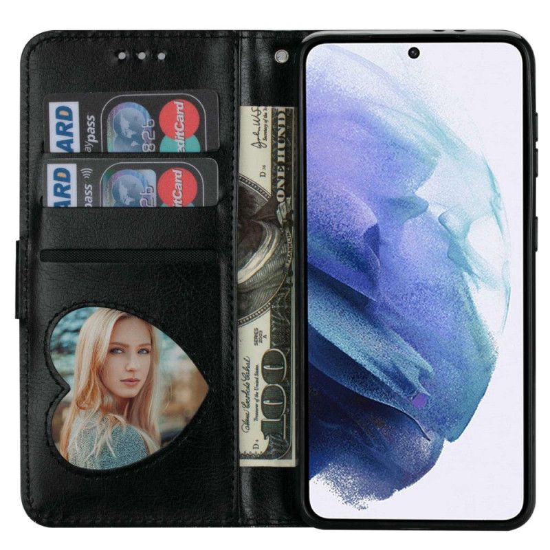 Housse Samsung Galaxy S24 Plus 5G Porte-Monnaie Paillettes