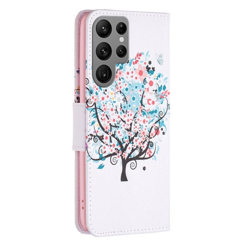 Housse Samsung Galaxy S24 Ultra 5G Arbre Fleuri