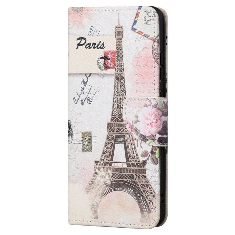 Housse Samsung Galaxy S24 Ultra 5G Tour Eiffel Vintage