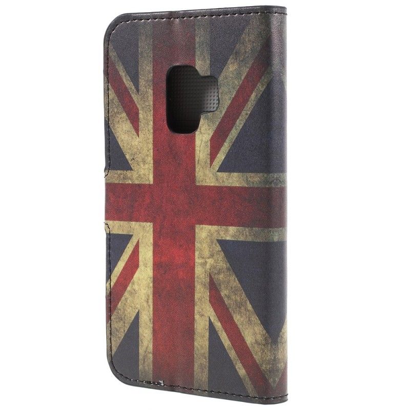 Étui Housse Samsung Galaxy S9 Drapeau Angleterre