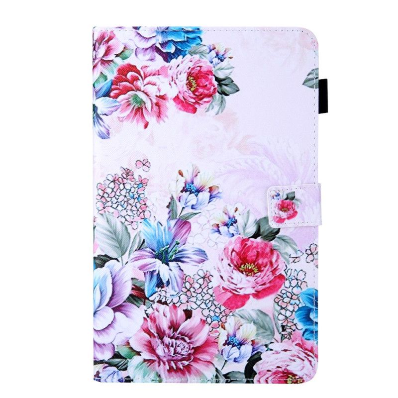 Housse Samsung Galaxy Tab A 10.1 (2019) Design Fleurs