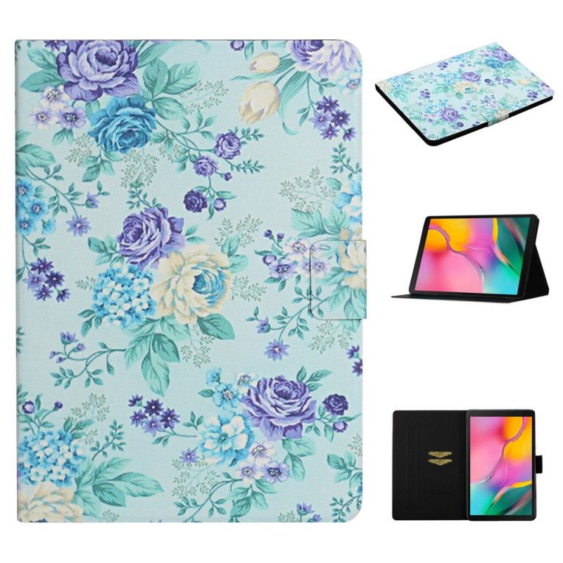 Housse Samsung Galaxy Tab A 10.1 (2019) Fleurs Fleurs Fleurs