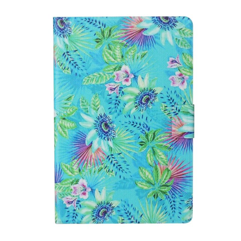 Housse Samsung Galaxy Tab A 10.1 (2019) Fleurs Et Feuilles