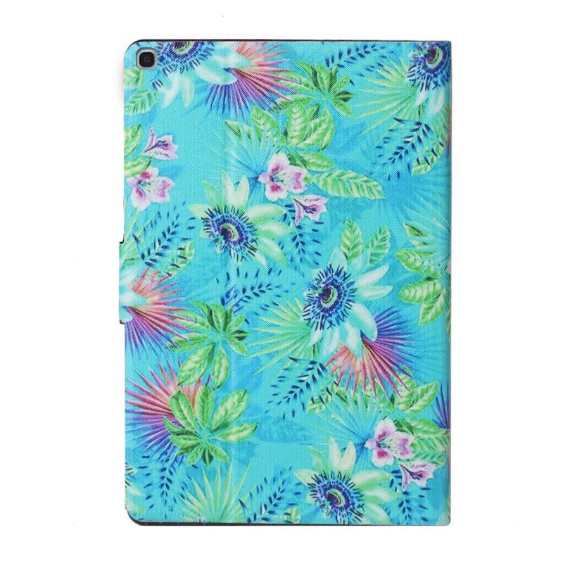 Housse Samsung Galaxy Tab A 10.1 (2019) Fleurs Et Feuilles