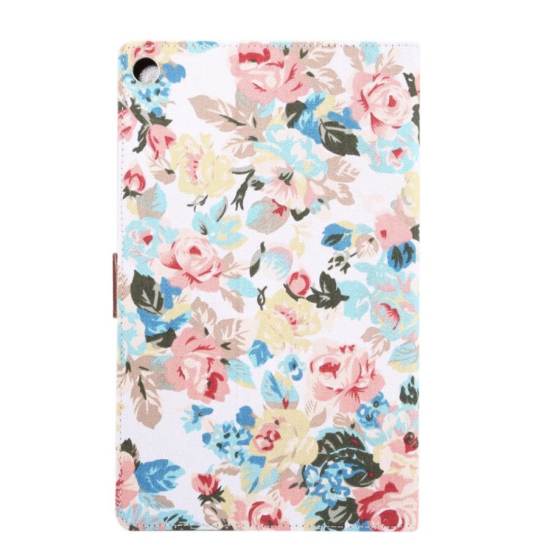 Housse Samsung Galaxy Tab A 10.1 (2019) Fleurs Liberty