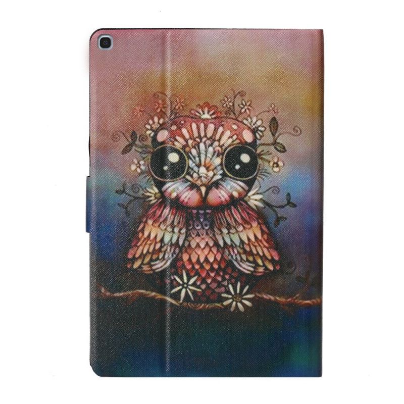 Étui Housse Samsung Galaxy Tab A 10.1 (2019) Hibou Artistique