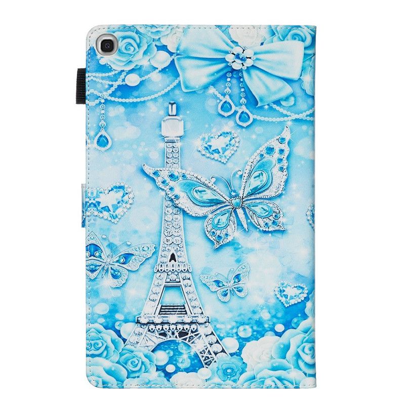 Housse Samsung Galaxy Tab A 10.1 (2019) Tour Eiffel Diamant