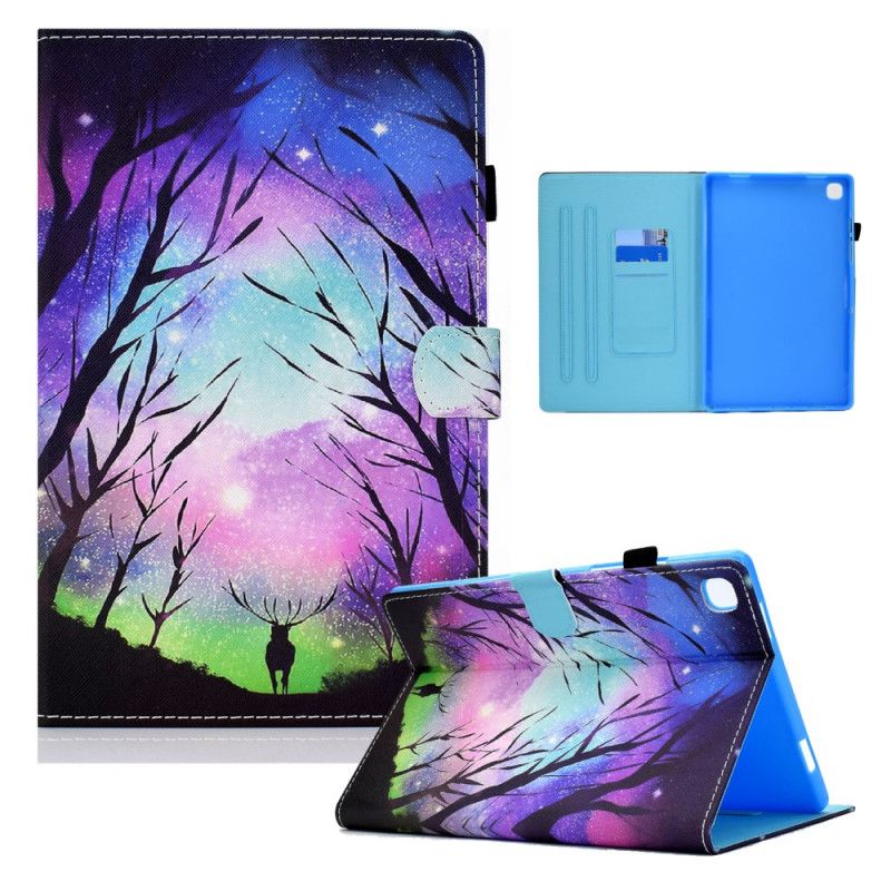 Housse Samsung Galaxy Tab A7 (2020) Cerf Royal