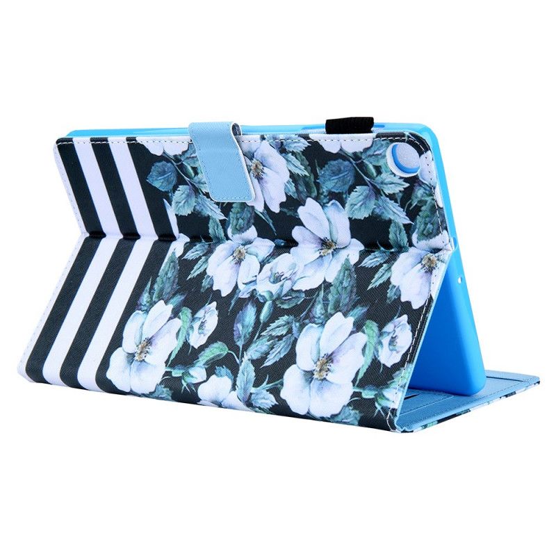 Housse Samsung Galaxy Tab A7 (2020 Design Fleurs