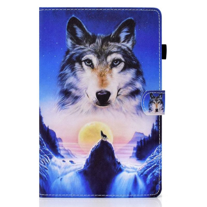 Housse Samsung Galaxy Tab A7 (2020) Loup Des Montagnes