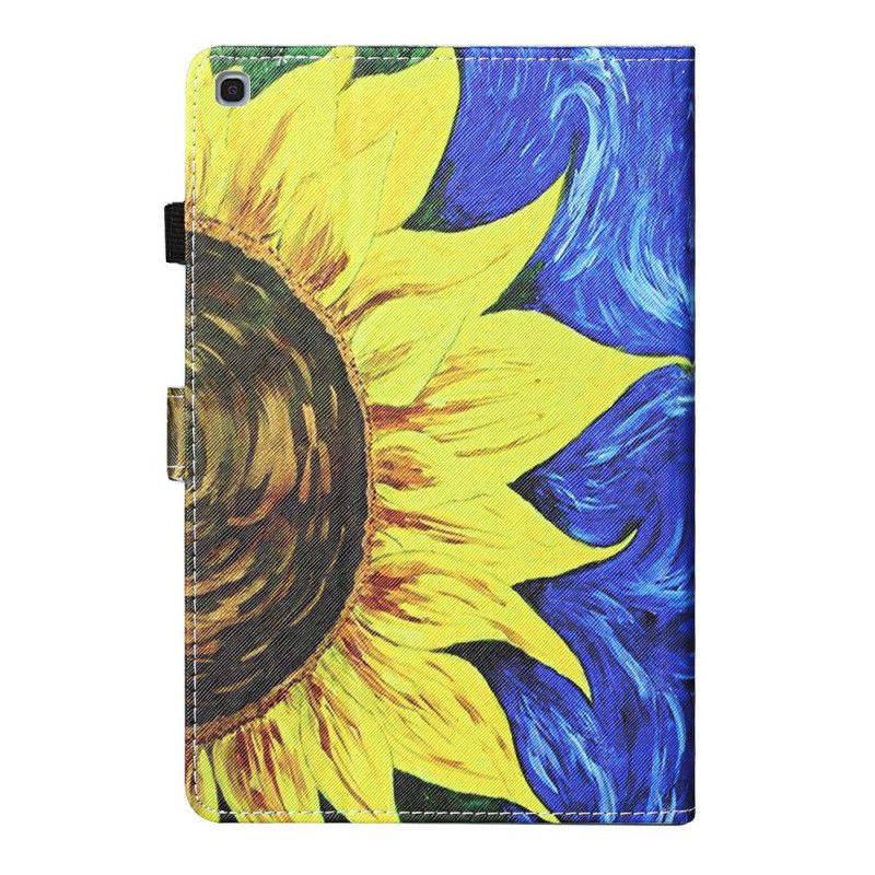 Housse Samsung Galaxy Tab A7 (2020) Tournesol Peint